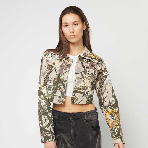 Smoke Rise Denim Worker Jacket Femme Vestes De Mi-Saison Vert Taille M Vêtements