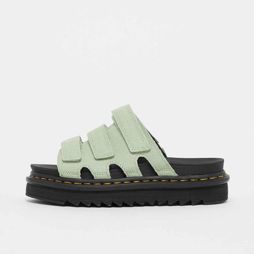 Chaussures Dr. Martens Raine Slide Claquettes Sandales Vert