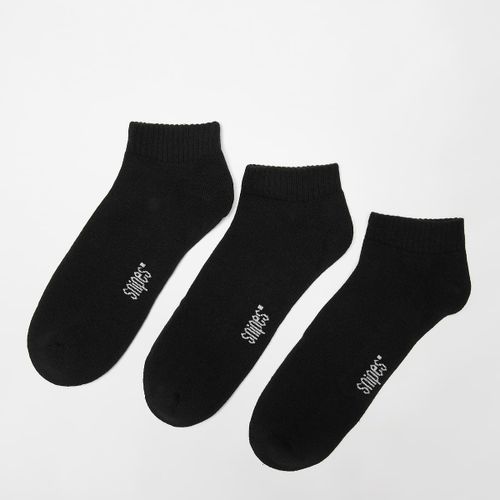 Snipes 3 Pack - Locut Socks Unisex Chaussettes Noir Taille 39-42 Vêtements