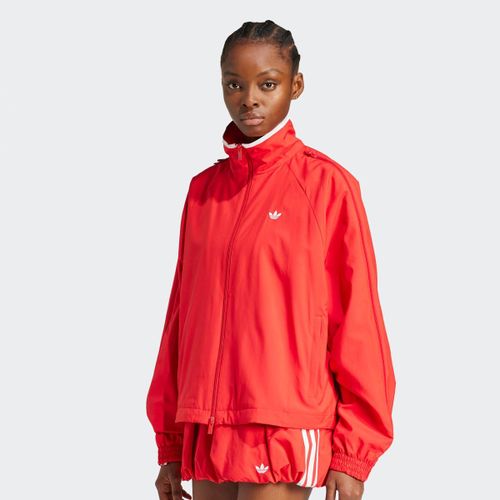 Adidas Originals Veste D'entraînement 3 Bandes Zippée Femme Survêtements Rouge Taille Xs Vêtements
