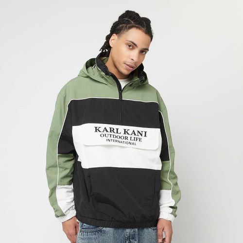 Karl Kani Woven Retro Windbreaker Homme Coupe-Vents Vert Taille L Vêtements