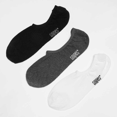 Snipes 3 Pack - Silicon Invisble Unisex Chaussettes Multicolore Taille 39-42 Vêtements