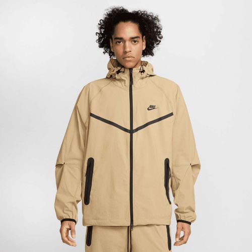 Nike Tech Woven Windrunner Full-Zip Jacket Homme Survêtements Beige Taille L Vêtements