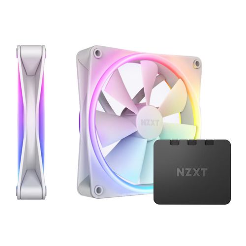 Nzxt F140 Rgb Duo Weiß (2er-pack) | 140mm Gehäuselüfter