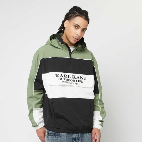 Karl Kani Woven Retro Windbreaker Homme Coupe-Vents Vert Taille M Vêtements