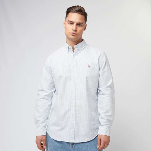 Polo Ralph Lauren Custom Fit Oxford Shirt Homme Chemisettes Bleu Taille M Vêtements