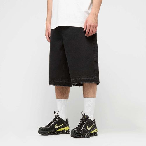 2y Studios Joran Open Hem Baggy Shorts Homme Noir Taille 34 Vêtements