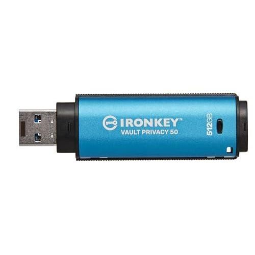 Kingston IronKey Vault Privacy 50 Series - Clé USB - 512 Go - USB 3.2 Gen 1