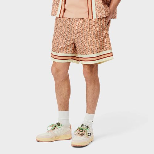 Lacoste Shorts Homme Sport Beige Taille M Vêtements