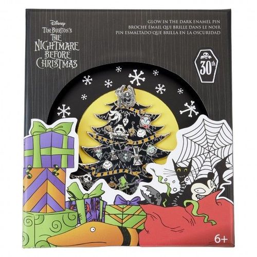 Pins Disney - Nbx Glow In The Dark Christmas Tree Pop Pin 8cm