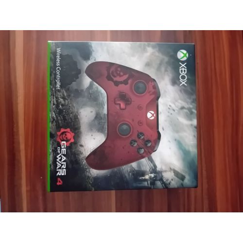 Manette Xbox One Gears Of War 4 Rouge