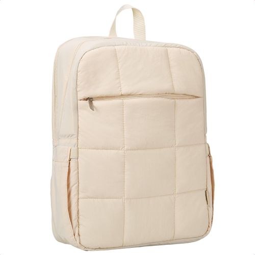 Selencia Sac à dos ordinateur portables Vaya Puffy 16 pouces Soft Ivory