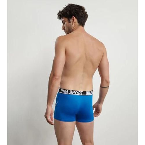 Dim Lot De 3 Boxers Homme Microfibre Thermorégulateur Bleu Dim Sport