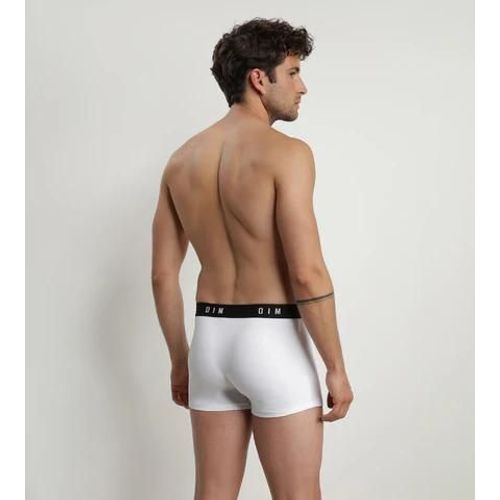Dim Lot De 2 Boxers Homme Coton Stretch Ceinture Rétro Noir Dim Originals