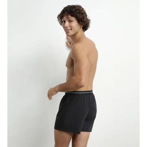 Dim Caleçon Homme En Coton Noir Dim Icons Essentiel