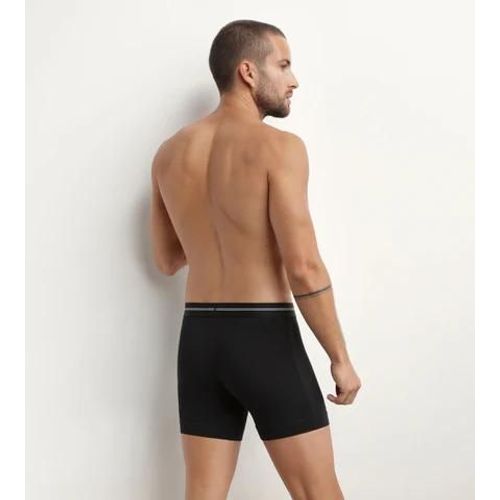 Dim Boxer Homme En Coton Modal À Coutures Plates Noir Dim Icons Essentiel