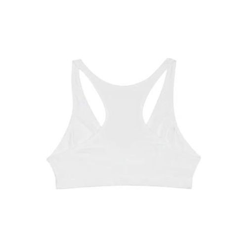 Dim Brassière De Sport Blanche Dim Pocket Micro Girl