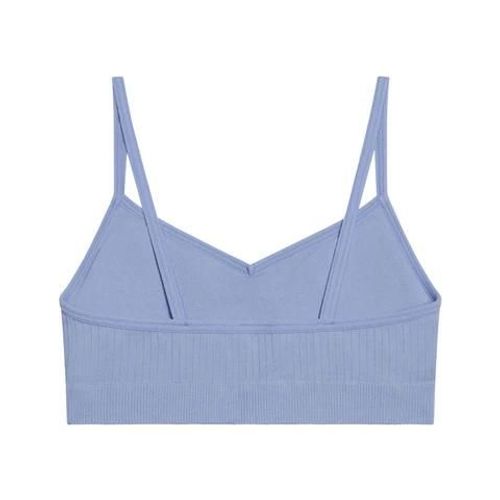 Dim Brassière Fille Sans Couture À Mousses Amovibles Microfibre Bleu Dim