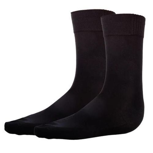 Dim Lot De 2 Paires De Chaussettes Homme En Viscose Noire Dim Bambou