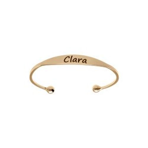Bracelet Plaqué Or Petit Esclave 49 Mm De Diamètre