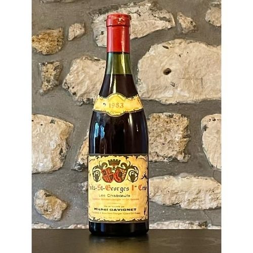 Vin Rouge, Nuits St Georges, Domaine Gavignet, Les Chaboeufs 1983