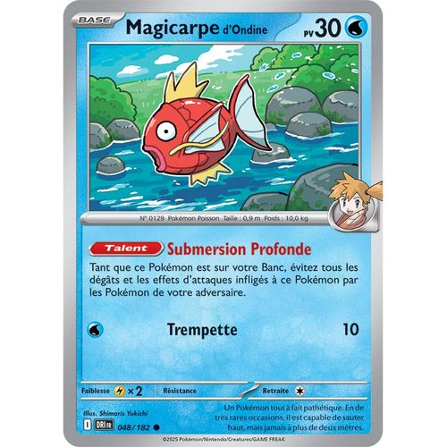 Magicarpe D(Ondine - 048/182 - Rivalites Destinees