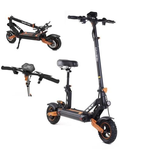 Trottinette Électrique Kukirin G2 Max Design Pliable Vitesse Maximale 55km/H Poids 120kg Puissance 1000w 48v 20.8ah