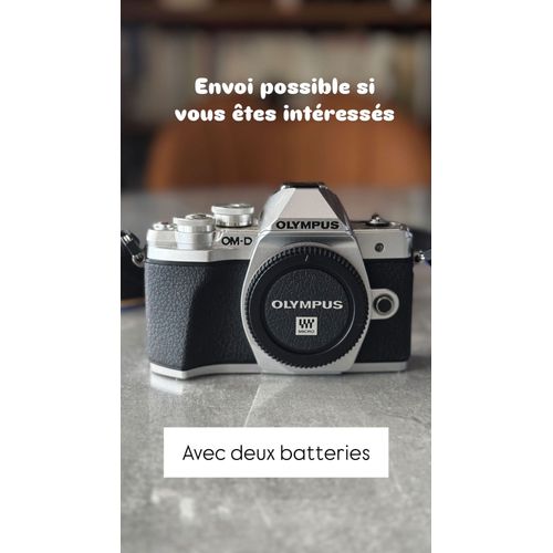Pack Olympus OMD E m10 Mark iii 16 mpix + Objectif 14-42 mm