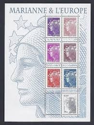 Marianne Et L'Europe : Type Marianne De Beaujard Feuillet 4614 Année 2011 N° 4614 4615 4616 4617 4618 4619 4620 Yvert Et Tellier Luxe