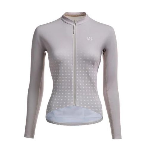 Maillot Manches Longues Femme Racing Ekoi X Marion Rousse Beige