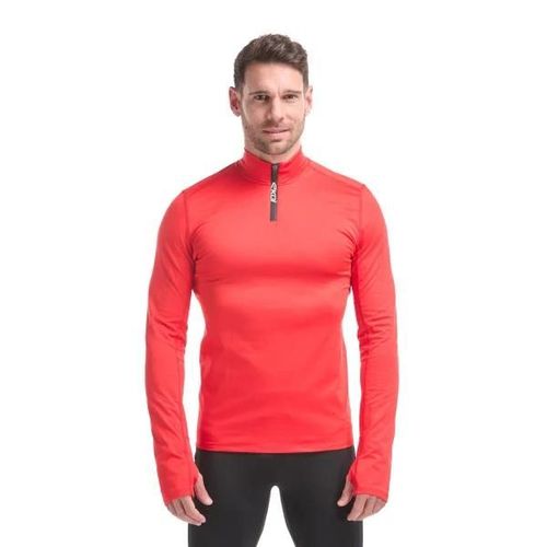 Sweat Zippé Ekoi Perf Running Rouge