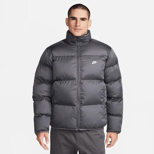 Nike Club Puffer Homme Manteaux Blousons - Gris - Taille: L - Jersey De Coton - Foot Locker