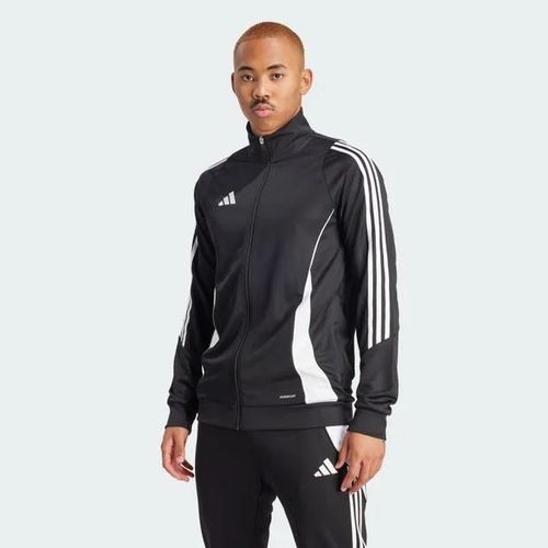 Adidas Tiro 24 Training Homme Vestes Zippees - Noir - Taille: S - Toile De Coton - Foot Locker
