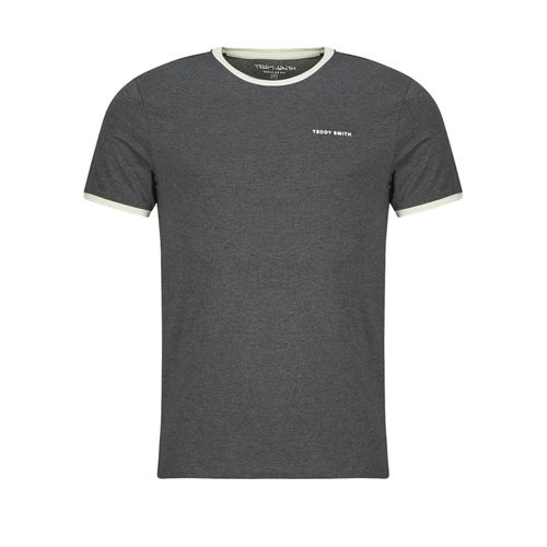 Tee Shirt Manches Courtes Teddy Smith The-Tee 2 R Mc Gris Anthracite Chiné S