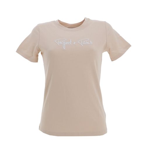 Tee Shirt Manches Courtes Project X Paris T-Shirt Beige Xs