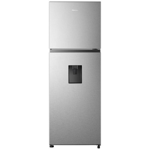 Réfrigérateur-congélateur Hisense RT422N4WCE - congélateur haut avec distributeur d'eau - 59.5x65x169.6 cm (lxpxh) - 325 litres - classe E - acier inoxydable