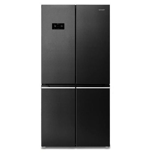 Réfrigérateur-congélateur Sharp SJ-NFA25IHXAE-EU - congélateur inférieur à porte française - 84x69x170 cm (lxpxh) - 487 litres - classe E - inox sombre