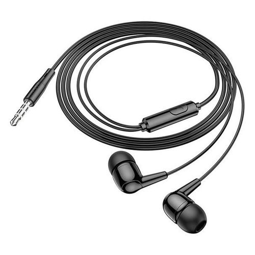HOCO M97 Enjoy - Écouteurs avec micro - intra-auriculaire - filaire - jack 3,5mm - noir