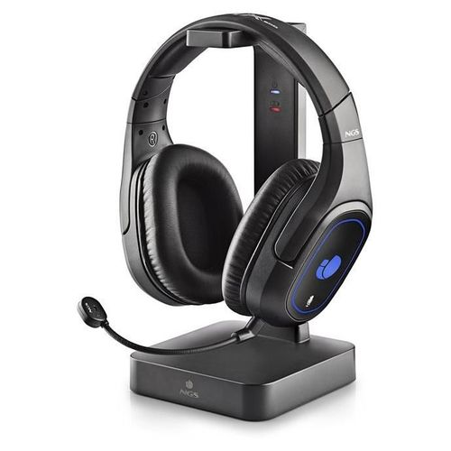 NGS GAMING GHX-600 - Micro-casque - circum-aural - 2,4 GHz - sans fil, filaire - jack 3,5mm