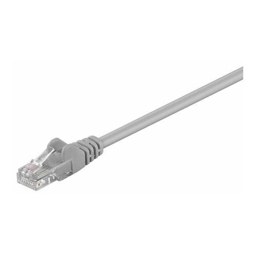 MicroConnect - Câble réseau - RJ-45 (M) pour RJ-45 (M) - 25 cm - UTP - CAT 5e - bloqué - gris