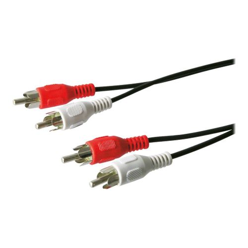 MicroConnect - Câble audio - RCA mâle pour RCA mâle - 5 m
