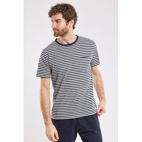 T-Shirt Rayé - Coton Et Lin