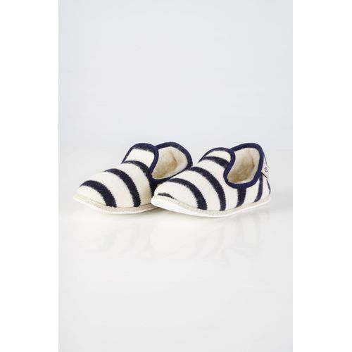 Chaussons Rayés Du 32 Au 34 - Laine - 33