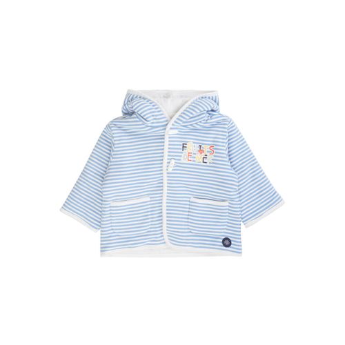 Veste Molletonnée Rayée Baby - Coton Épais