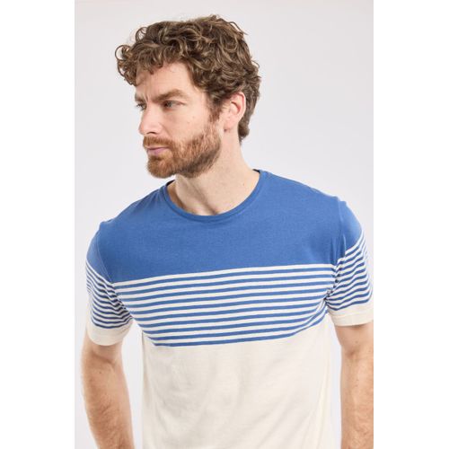 T-Shirt Rayé - Coton Et Lin