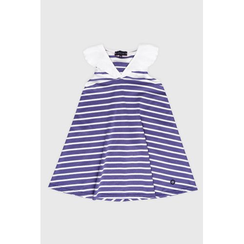 Robe Rayée Sans Manches Kids - Coton Léger