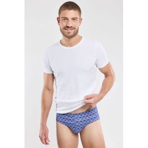 Slip Motifs Géométriques - Coton Léger Issu De L Agriculture Biologique