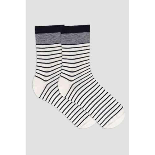 Chaussettes Rayées - Coton
