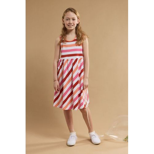 Robe Rayée Tricolore Kids - Coton Léger