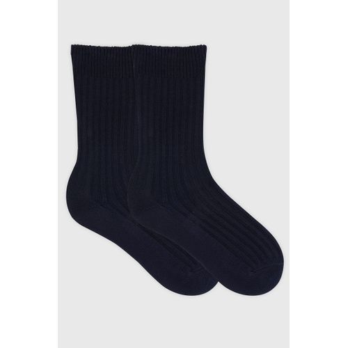 Chaussettes Côtelées - Coton